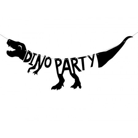 Guirlande De Dinosaure Diy Collection Dinosaure Party