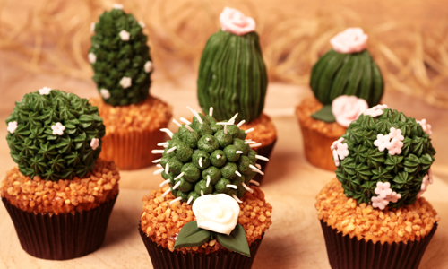Recette Cupcakes Cactus