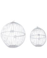 Cages rondes blanches - 2