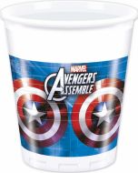 8 gobelets Avengers Capitain America