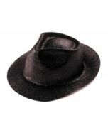 Chapeau paillettes noir