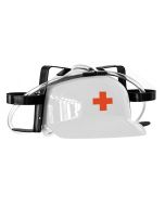 Casque anti-soif - blanc croix rouge