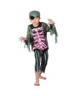 Déguisement garçon pirate zombie - Taille 10/12 ans