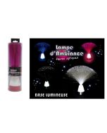 Lampe d'ambiance fibre optique base lumineuse