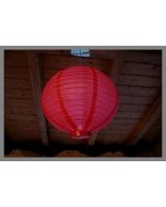 Lanterne led rouge 30 cm