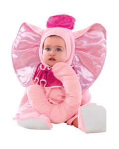 Déguisement bébé éléphant rose