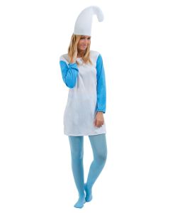 Déguisement lutin bleu femme - taille M