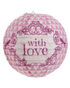 Lampion With Love - rose