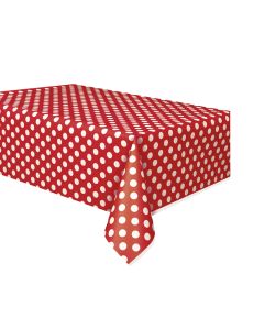 Nappe à pois - rouge