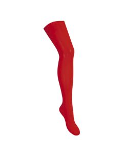 Collants opaques unis - rouge