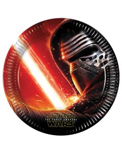 8 assiettes Star Wars VII - 23 cm