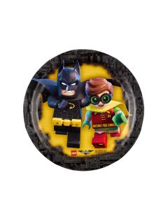 8 Assiettes Lego Batman 18 cm