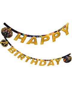 Guirlande Happy Birthday - Avengers civil war