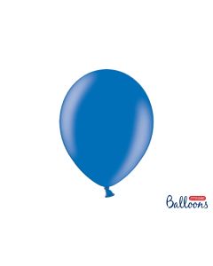 100 ballons 30 cm - bleu métallisé