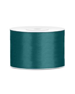 Ruban satin 50 mm - vert bouteille