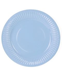 x6 Assiettes Bleu Ciel