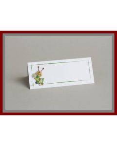 carte de table chenille