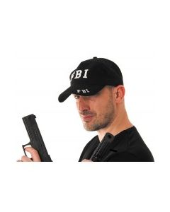 Casquette FBI - noire