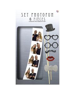 Kit 6 accessoires photobooth