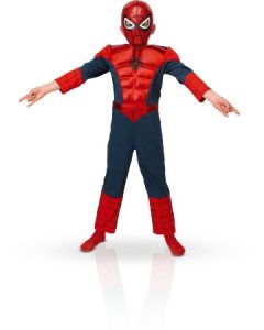 Déguisement garçon Spiderman Ultimate Metallic - Taille 5/7 ans
