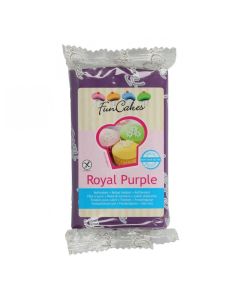 Pâte à sucre Funcakes royal purple 250g
