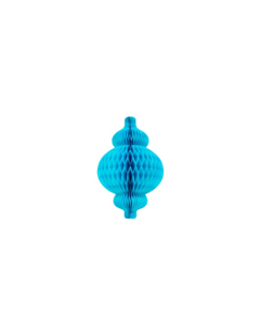 suspension nid d'abeille turquoise