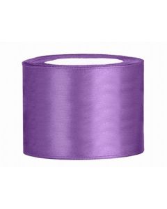 Ruban satin violet – 50 mm x 25 m