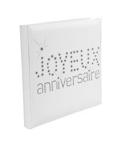 Livre d'or anniversaire - blanc