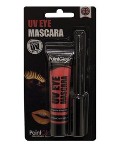 Mascara UV - blister - 15 ml - rouge fluo 