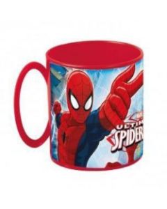 Mug plastique - Spiderman à prix discount