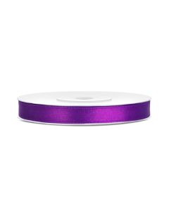 Ruban satin 6 mm - violet