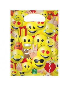 6 Sacs de fête Emoji pas chers