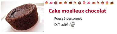 recette cake moelleux chocolat